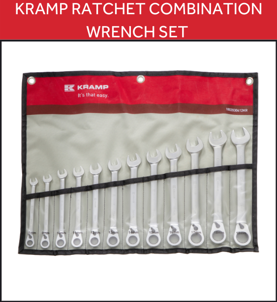 ratchet combination wrench set